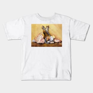 Still Life With Snake. Bodegon Con Culebra. Kids T-Shirt